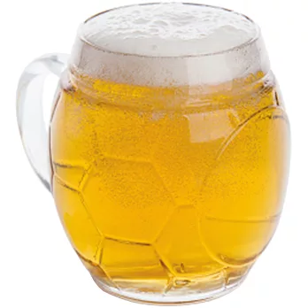 《EXCELSA》Sport造型啤酒杯(足球650ml)
