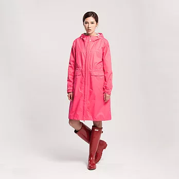 【MORR】Rainster 女款抽繩風衣外套L珊瑚紅