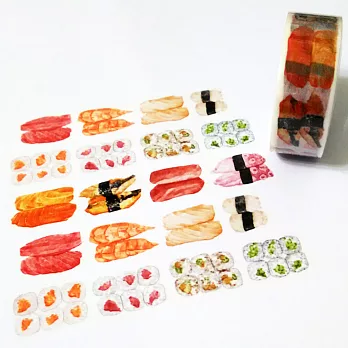 紙膠帶 壽司拼盤