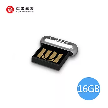 ADAM Ultra Mini USB2.0 迷你隨身碟 16GBMini 101 銀