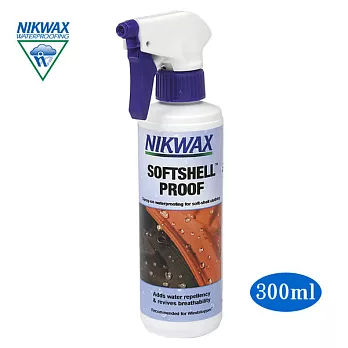 NIKWAX 軟殼衣Softshell撥水劑 441《300ml》 / SoftShell Spray-On / Softshell衣物適用 / 英國原裝進口