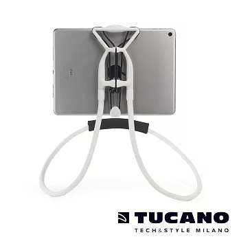 TUCANO Sospendo 懶人神器-放開那個平板 (10＂以下適用)白