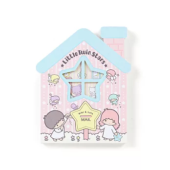《Sanrio》雙星仙子可愛房屋造型便條紙