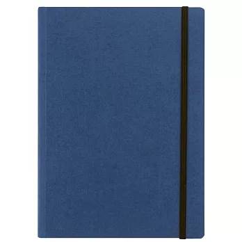 Fabriano - EcoQua taccuino空白筆記本,10.5x14.8,A6藍色