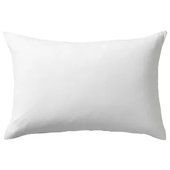 [MUJI無印良品]有機棉天竺枕套/50/柔白