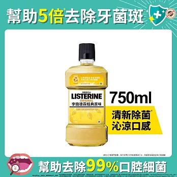 李施德霖 經典原味除菌漱口水750ml+250ml