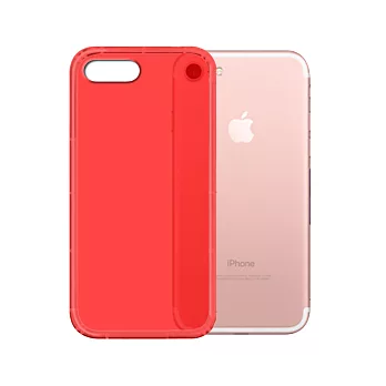 iPhone7 第七代防摔抗震氣墊空壓手機殼 紅色
