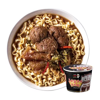 【小廚師】紅燒半筋半肉牛肉麵-慢食麵(269g)