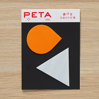 【PCM竹尾】PETA 半透明黏貼便條紙(assort)_圓與三角