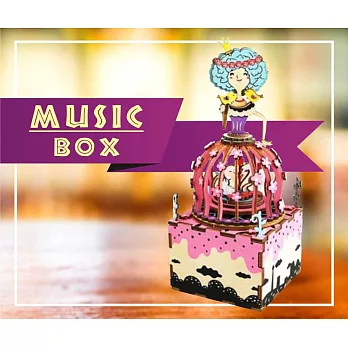 【泰電雷切工作坊 TAI TIEN studio】八音盒-天鵝公主