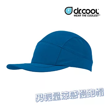 COOLCORE Running Cap涼感慢跑帽 【男款】 / 城市綠洲 (運動防曬帽、棒球帽、涼感降溫、運動抗UV)藍色
