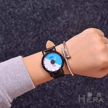 【Hera】赫拉 ˋ原宿復古風學生情侶潮流手錶-4色(藍+白)