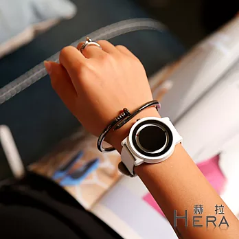 【Hera】赫拉 純色低調學生防水手錶-2色(白色)