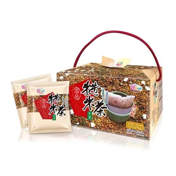 【礁溪鄉農會】溫泉糙米茶(牛蒡)禮盒 - 20包