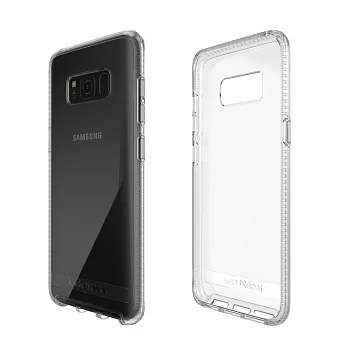 Tech21 英國超衝擊 Pure Clear Samsung S8 防撞硬式透明保護殼 - 透明