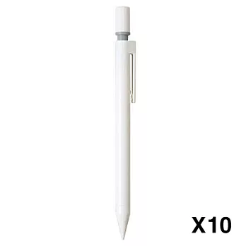 [MUJI無印良品]塑膠管自動筆/0.5mm/10入