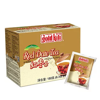 金麒麟 gold kili 桂圓蜂蜜紅棗茶 (盒裝-18公克*10包)