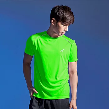 AIRWALK 反光條設計吸排圓領T恤XL綠