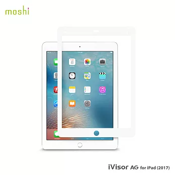 Moshi iVisor AG for iPad (2017) 防眩光螢幕保護貼白