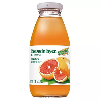 《bessie byer》貝思寶兒紅葡萄柚汁300ml (4入)