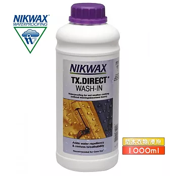 NIKWAX 浸泡式撥水劑 253《1000ml》 / TX.Direct Wash-In / 專業機能Gore-Tex衣物浸泡防潑水劑 / 英國原裝進口