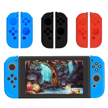 Nintendo 任天堂Switch Joy-Con搖桿手把保護套(藍)