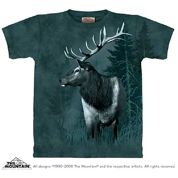 【摩達客】美國進口The Mountain 森林麋鹿純棉環保短袖T恤成人版2XL號