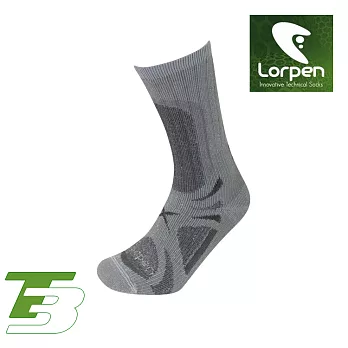 Lorpen T3 登山健行襪 T3EMC/城市綠洲(吸濕排汗、快乾涼爽、柔軟舒適、萊卡、彈性耐用、西班牙)M