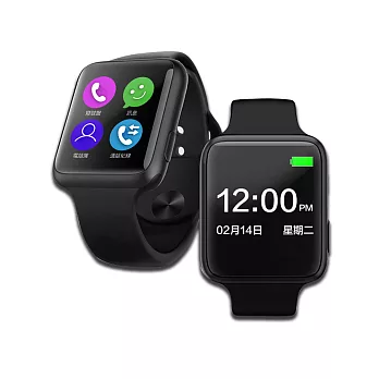 【長江】歐樂風Watch超薄金屬機身觸控智能手錶V9(公司貨)曜石黑