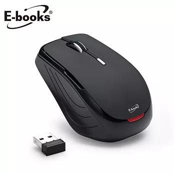 E-books M38省電1600CPI無線滑鼠黑