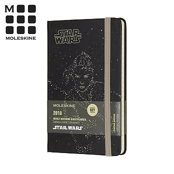 MOLESKINE 2018限定週記手帳12M(口袋型) -Rey