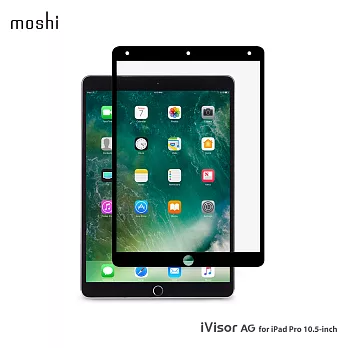 Moshi iVisor AG for iPad Pro 10.5-inch 防眩光螢幕保護貼黑色