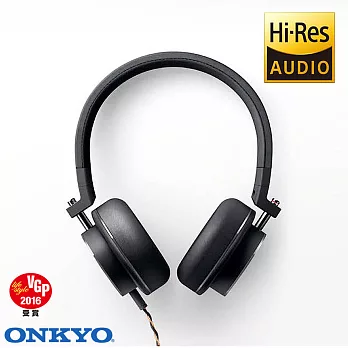 ONKYO H500M Hi-Res耳罩式耳機-黑色