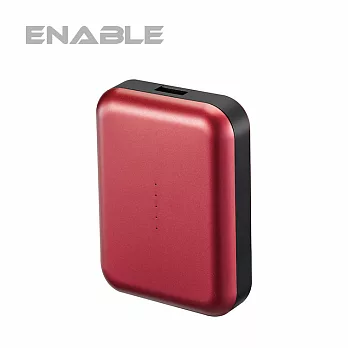 【2年保固】ENABLE Zoom X2 6000mAh 鋁合金行動電源璀璨紅