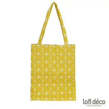 Loft Deco | Yellow lines | 輕便隨行袋