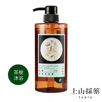 【tsaio上山採藥】茶樹美背沐浴乳600ml