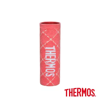 【THERMOS 膳魔師】杯瓶保護套(Z-BSKS-PS)PS(菱格粉)