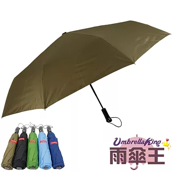 【雨傘王-終身免費維修】BigRed 帳篷傘自動摺疊傘-咖啡咖啡