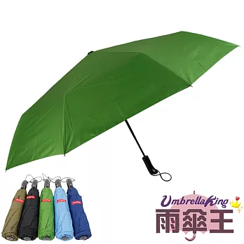 【雨傘王-終身免費維修】BigRed 帳篷傘自動摺疊傘-草綠草綠
