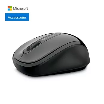 Microsoft 無線行動滑鼠 3500 (灰黑/黑/粉/藍/白)灰黑