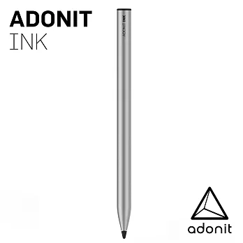 【Adonit】INK 精準感壓觸控筆-銀色