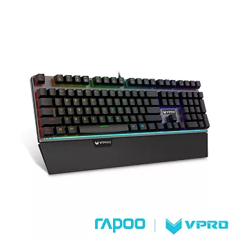 雷柏 RAPOO VPRO V720S(青軸) 全彩RGB背光機械遊戲鍵盤
