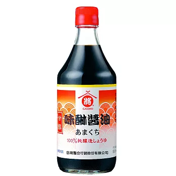 【合將】日式味醂醬油(500ml/瓶)