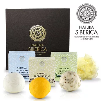 NATURA SIBERICA 天然手工潔膚皂禮盒(100gX3入)