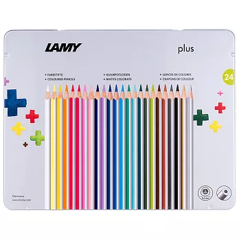 LAMY Plus彩色鉛筆鐵盒組-24色