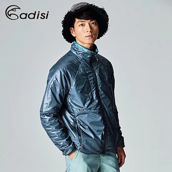 ADISI 男Primaloft撥水保暖外套AJ1721014 (S-2XL) / 保暖棉、環保、防潑水M皇家藍