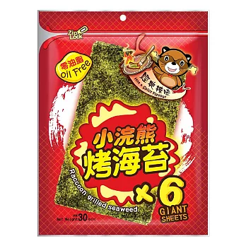 【小浣熊】 零油脂烤海苔50g(經典辣味)