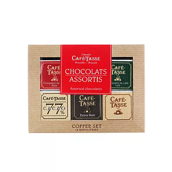 CAFE-TASSE 18片綜合巧克力