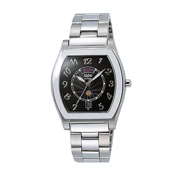 ZIPO爵士品味月相時尚錶(黑)