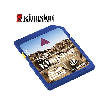 Kingston金士頓 4GB Class 6 SDHC 記憶卡